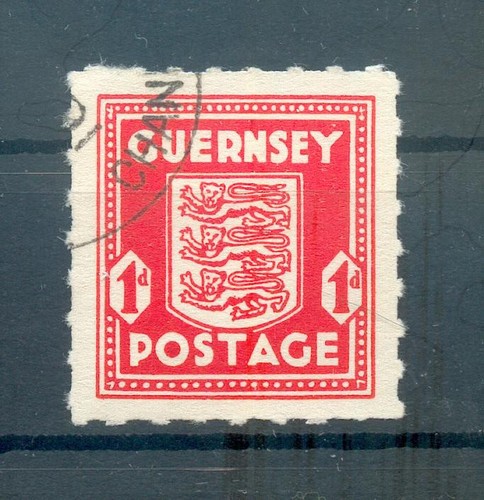 Channel Islands Guernsey 2au BPP 18EUR stamped real pike stamp