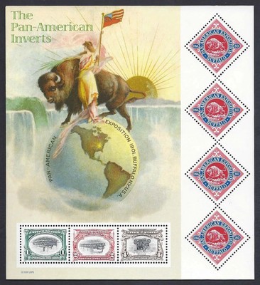 VEREINIGTE STAATEN 2001 JAHRESTAG DER PANAMERIKA-AUSSTELLUNG VON BÜFFEL Kat.U.BF 49