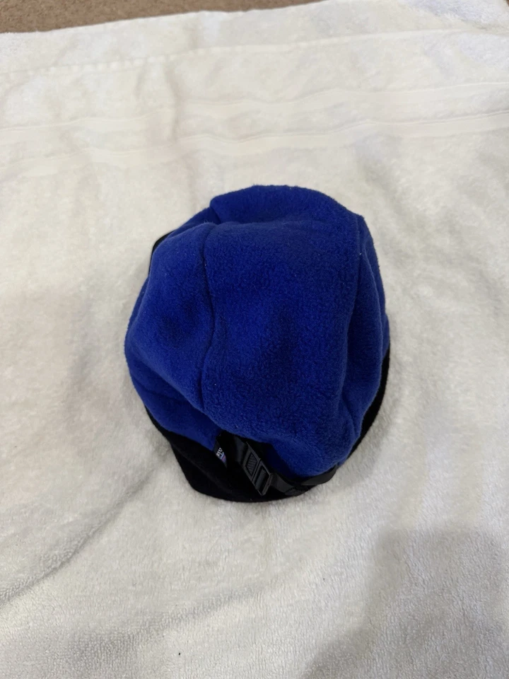 Patagonia Duck Bill Fleece Lined Winter Hat Sz Large With Ear Flaps Black - Image 3 of 4