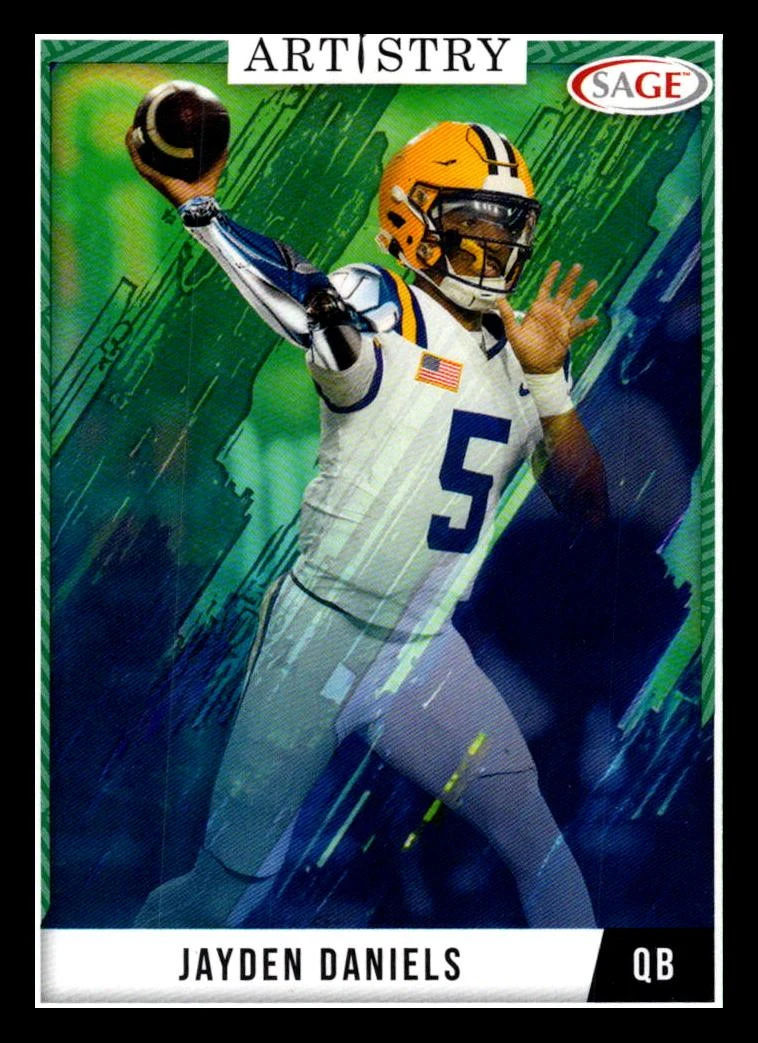 Jayden Daniels Sage Artistry #59 Base