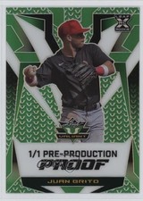 2023 Leaf Eclectic Valiant 1/1 Juan Brito #V-JB1 0f55