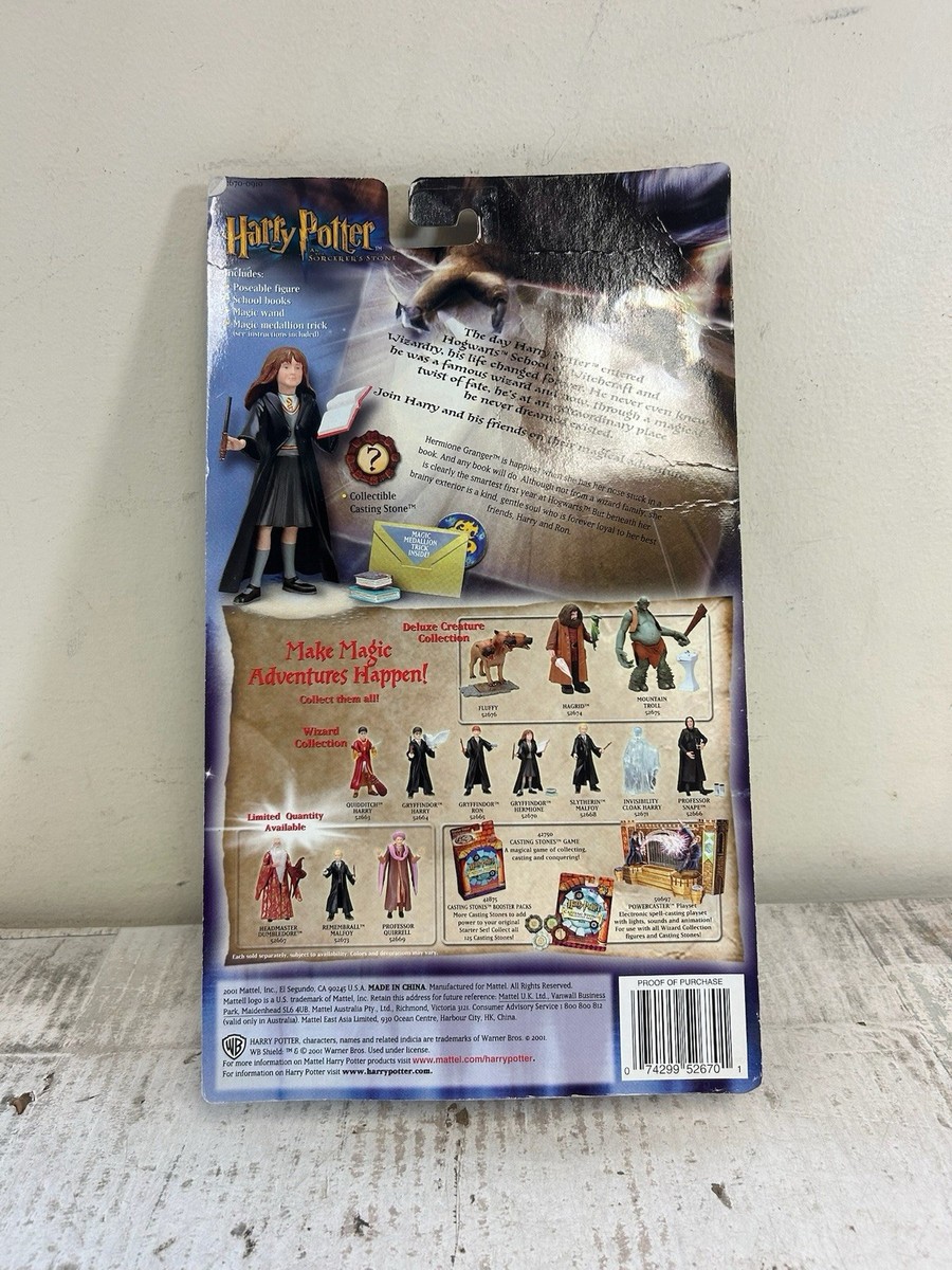 Harry Potter 2001 Mattel Gryffindor Hermione Wizard Collection