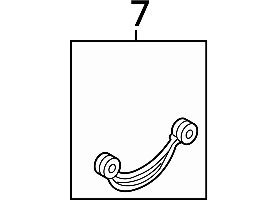 ADEQUADO PARA 2010-2013 BUICK LACROSSE ALLURE LINK ASM-RR SUSP ADJ 13306740 - NOVO FABRICANTE DE EQUIPAMENTO ORIGINAL - Imagem 4 de 4