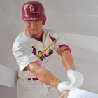 MLB St. Louis Cardinals #25 Baseball Batter Hand-Painted Resin Figurine