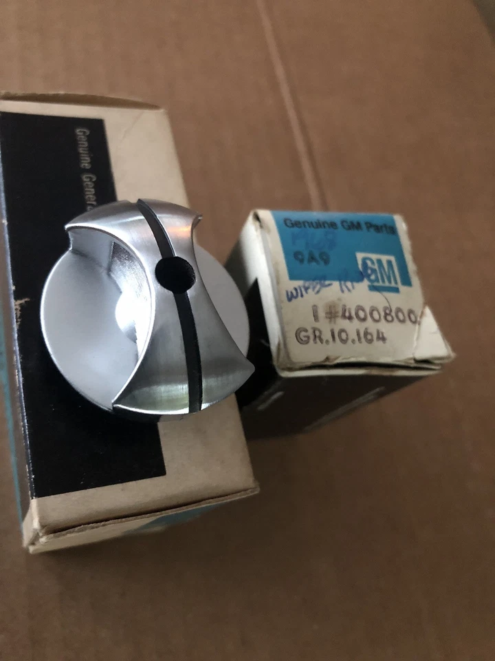NOS 1968 Oldsmobile exc. F85/ Toronado Windshield Wiper Switch Knob-400800 - Image 4 of 4