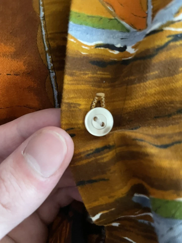 Camisa Hawaiana Caire Informal Años 70 De Colección Talla Mediana/Grande Foto 4 de 4