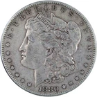 1880 S Morgan Dollar VF Very Fine 90% Silver $1 US Coin Collectible
