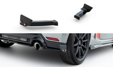 Heck Ansatz Flaps Diffusor +Flaps für Toyota GR Yaris Mk4 FL Heckschürze Ansatz