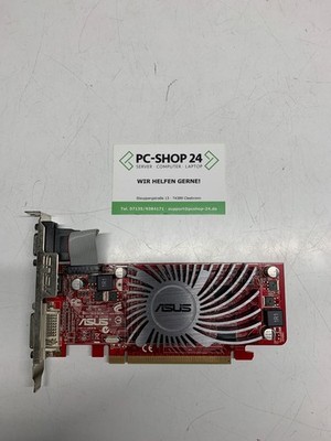 Grafikkarte PCI Express 2.1 x16 512MB HDMI DVI VGA Asus ATI Radeon HD5450 passiv