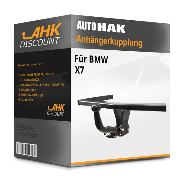 für BMW X7 02.2019-07.2022 Auto HAK AnhäNgerkupplung Starr NEU-image