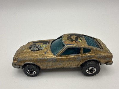 Hot Wheels Z Whiz Diecast Car 1976 Gold Black Blue Vintage Toy | eBay