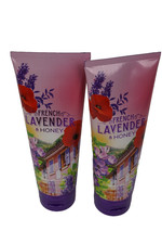 2 BATH  BODY WORKS FRENCH LAVENDER  HONEY TRIPLE MOISTURE BODY CREAM 8 OZ