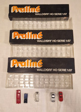 Praliné Waldorf Originalverpackung  Modellauto  1:87 H0 Konvolut 5 Modelle