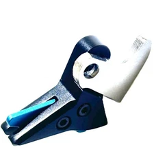 Sj Precision Parts Black/Blue 6061 Aluminum Glock 19 Gen 3 Flat Trigger Shoe V3