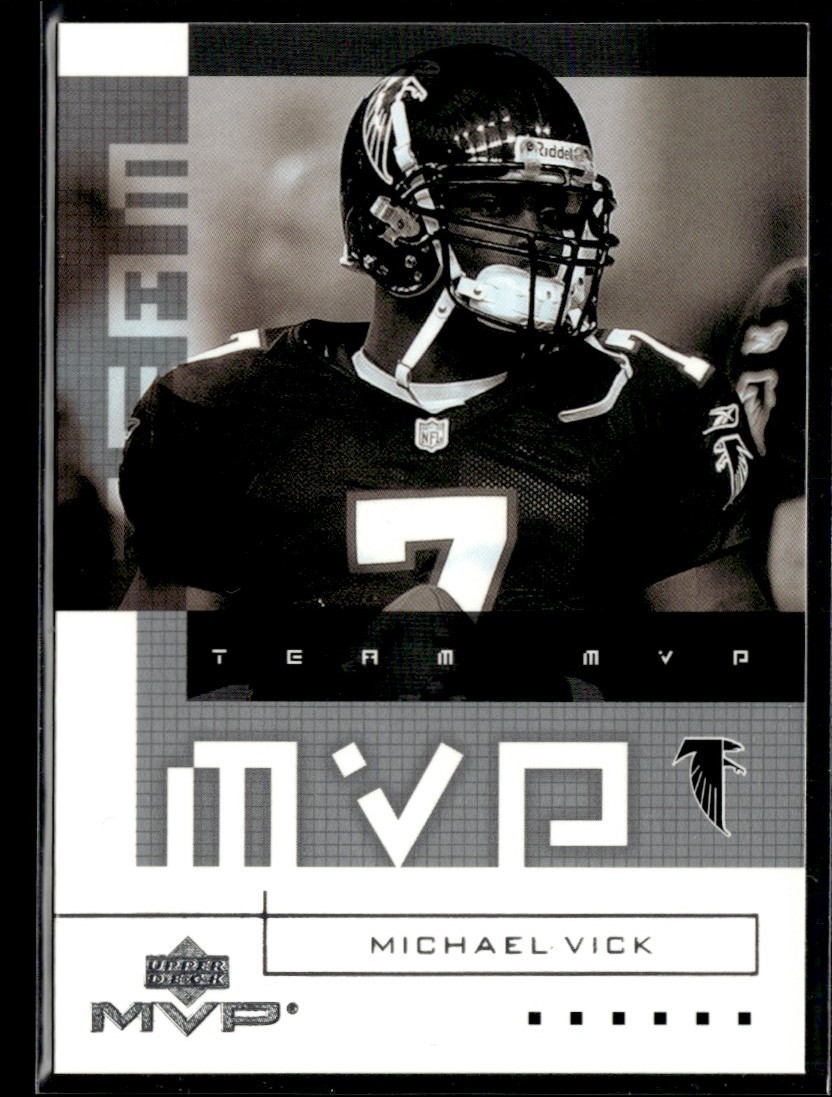 2002 Upper Deck MVP Team Michael Vick Atlanta Falcons #TM-2