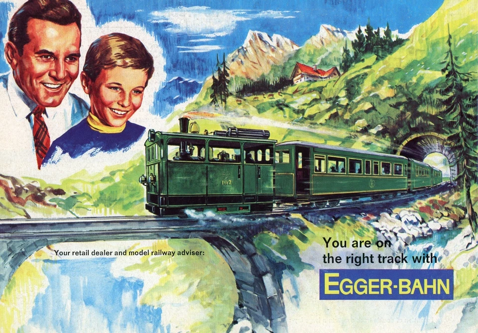 CATÁLOGO EGGER-BAHN 1965/66 EN INGLÉS Foto 2 de 3