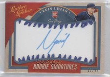 2019 Leather & Lumber Rookie Signatures Baseball Blue 37/99 Luis Urias Auto 09j5
