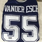 Leighton Vander Esch Cowboys Signed Jersey COA NFL #55 Autographed