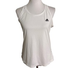 Adidas Women's Aeroready Classic White Tank Top