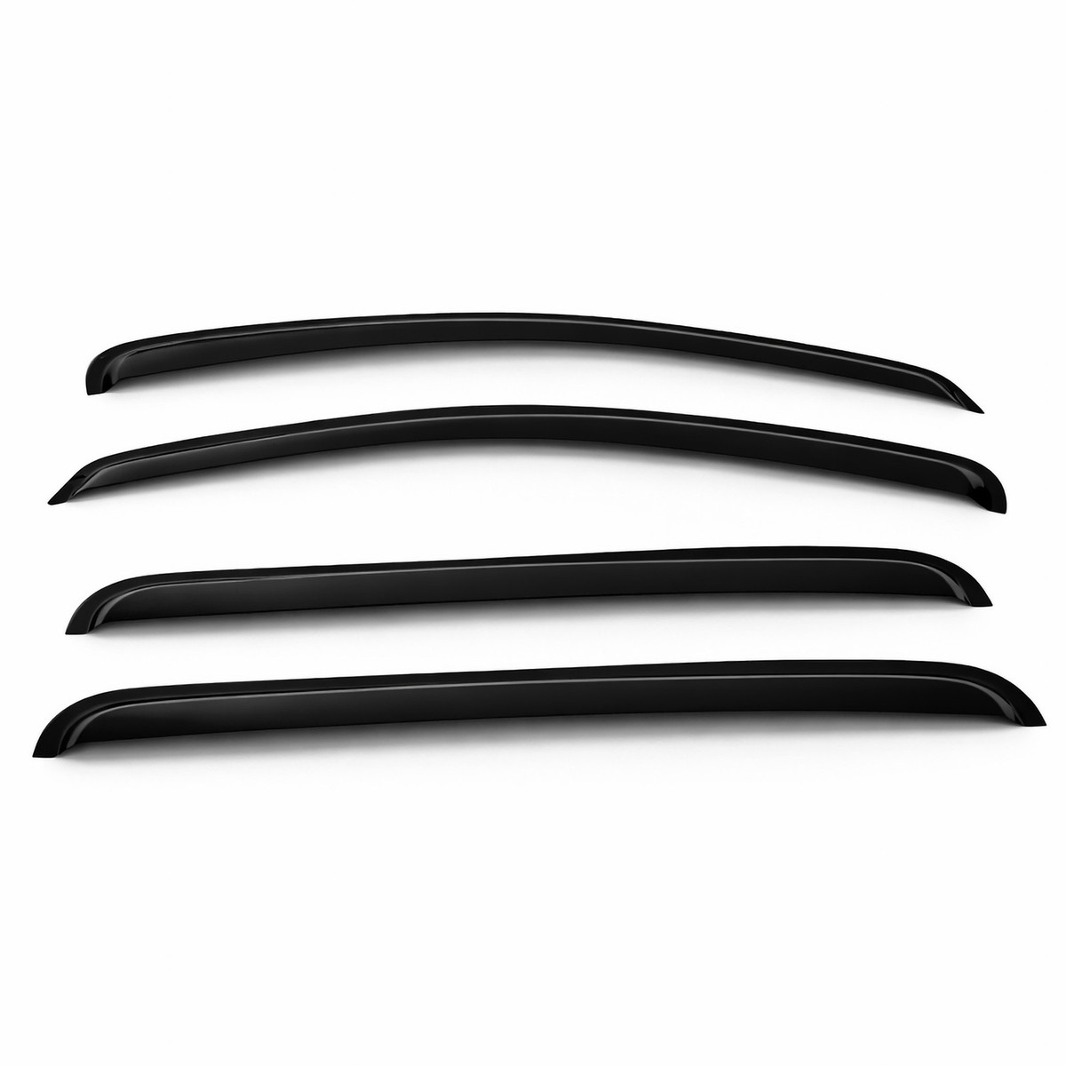 4pc Visor Rain Guards For Toyota AE92 Corolla 1988-1990 1991 1992