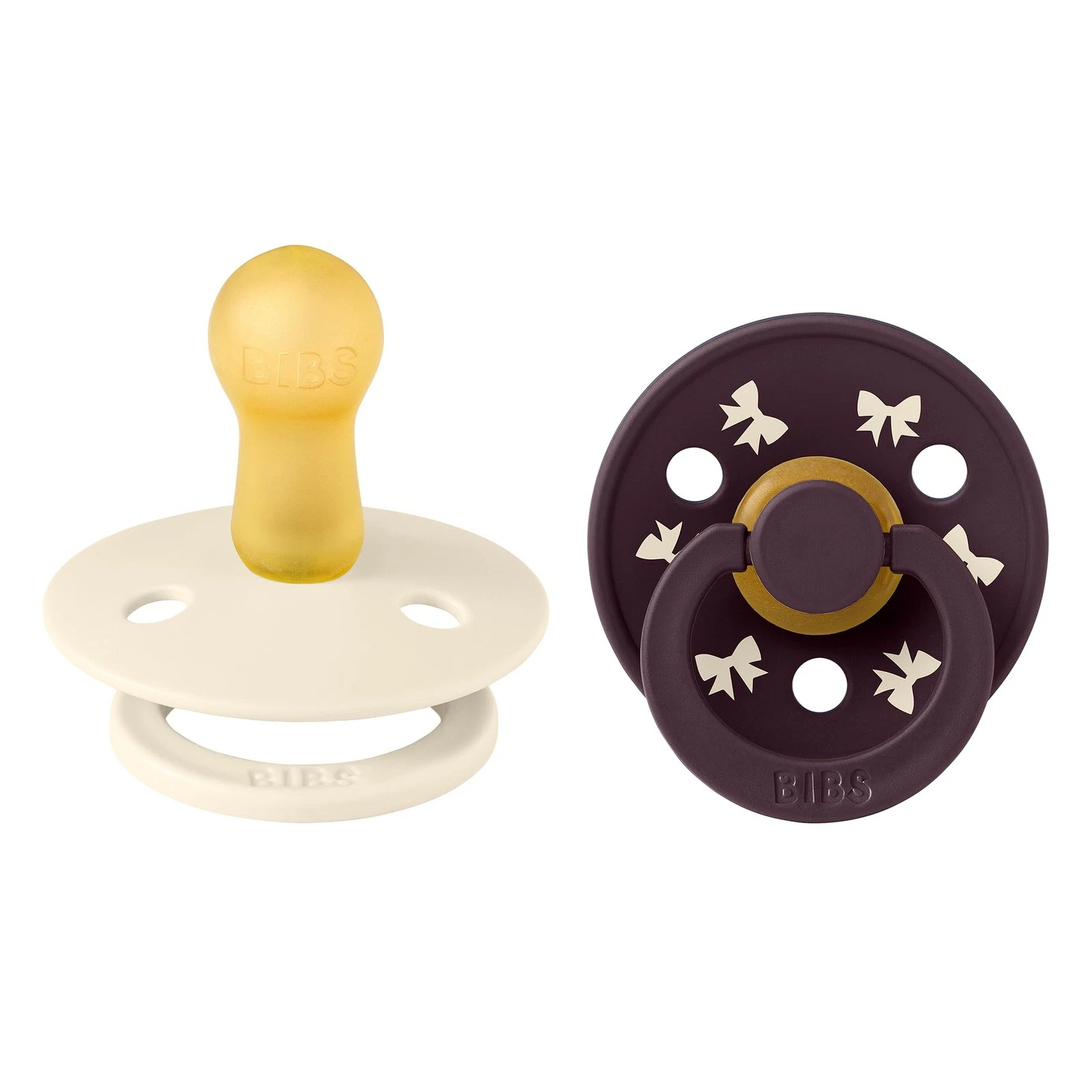 Colour Holiday Pacifier 2-Pack, BPA Free Pacifier, Round Nipple. Natural Rubb...