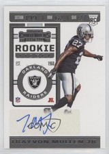 2019 Panini Contenders Rookie Ticket Trayvon Mullen Jr #258 Auto 0xs1