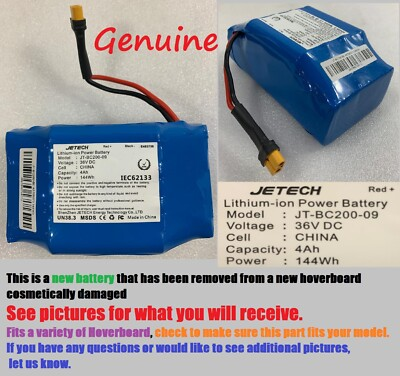 #ad #ad JETECH Li ion Power Battery 36V JT BC200 09 4Ah 144Wh 🔴GENUINE $73.99