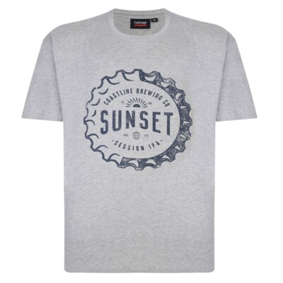 T-shirt Blanc Uni Espionage - Col Rond - Tailles Grandes (2XL à 8XL) - 100% Coton - Neuf Avec étiquettes