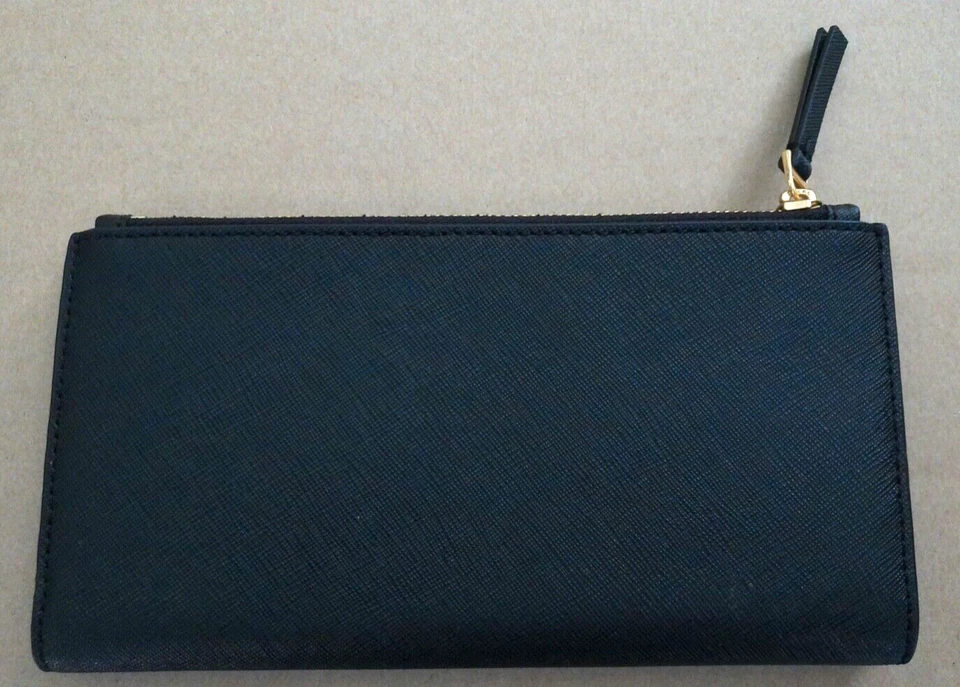 AUTHENTIC BLACK TORY BURCH ENVELOPE WALLET - Image 3 of 4