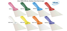 Vikan 4009n Stainless Steel Hand Scraper 100 mm 8 Colours