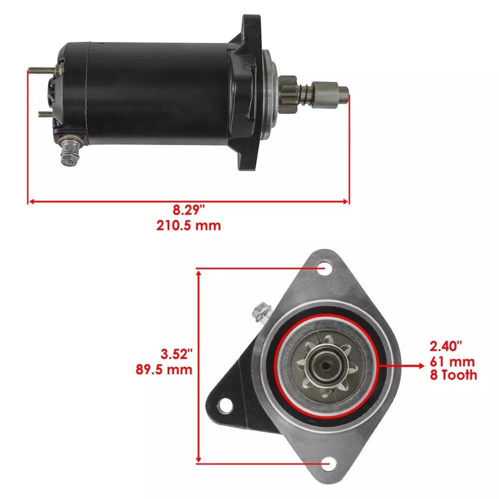 Caltric Starter for Sea-Doo 278001497 278001936 Starter Caltric Starter for Sea-Doo 278001497 278001936 Starter