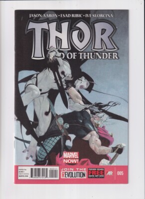 Thor God of Thunder (2013) #   5 (9.0-VFNM) (2173690) 1st Gorr 2013