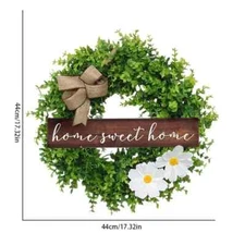 Home Sweet Home Wreath Door Decoration