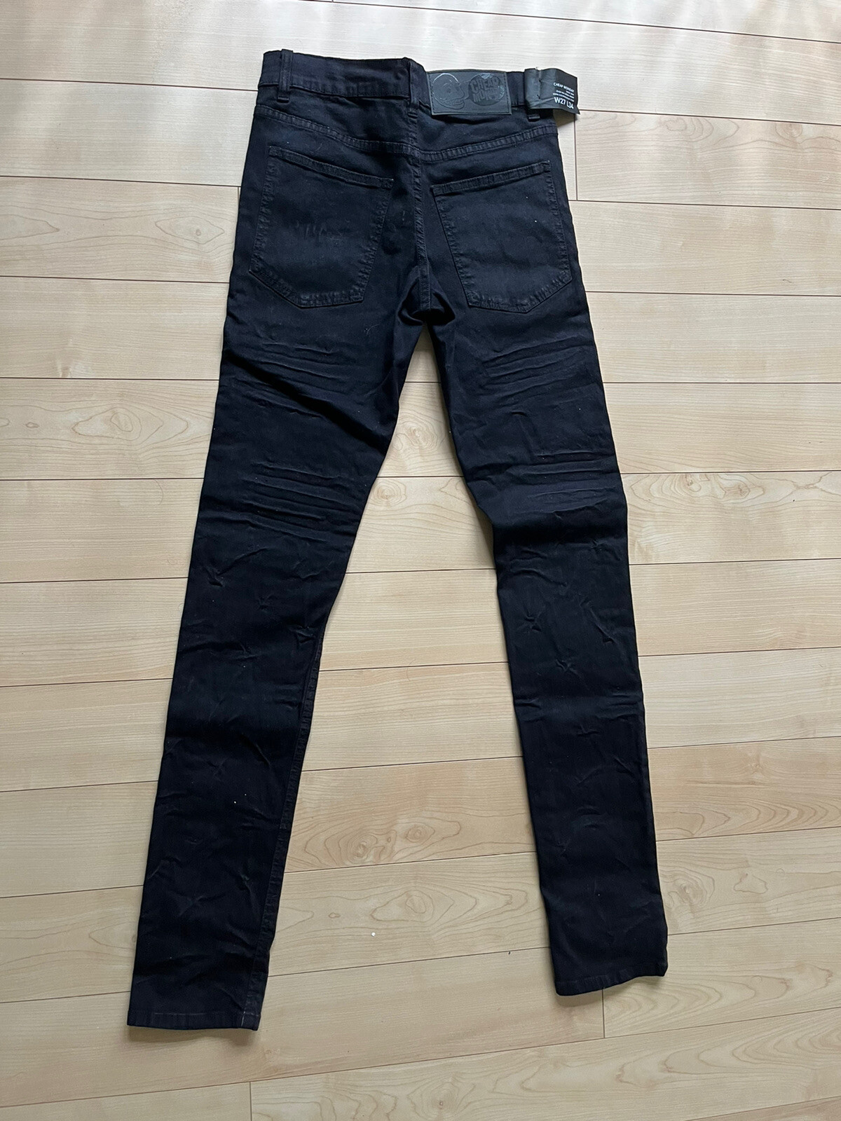 Black Cheap Monday Jeans W27 L34 image 3