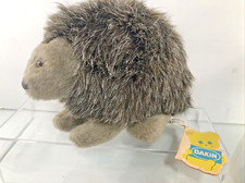 Vintage Plush DAKIN Bean Bag Prickles Porcupine Pillow Pets1982 With Tags