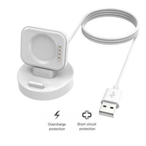 2 in 1 100cm Phone Holder Watch Charger Cradle for OPPO Watch 3 Pro/3/2 (White) - Photo 7 sur 12