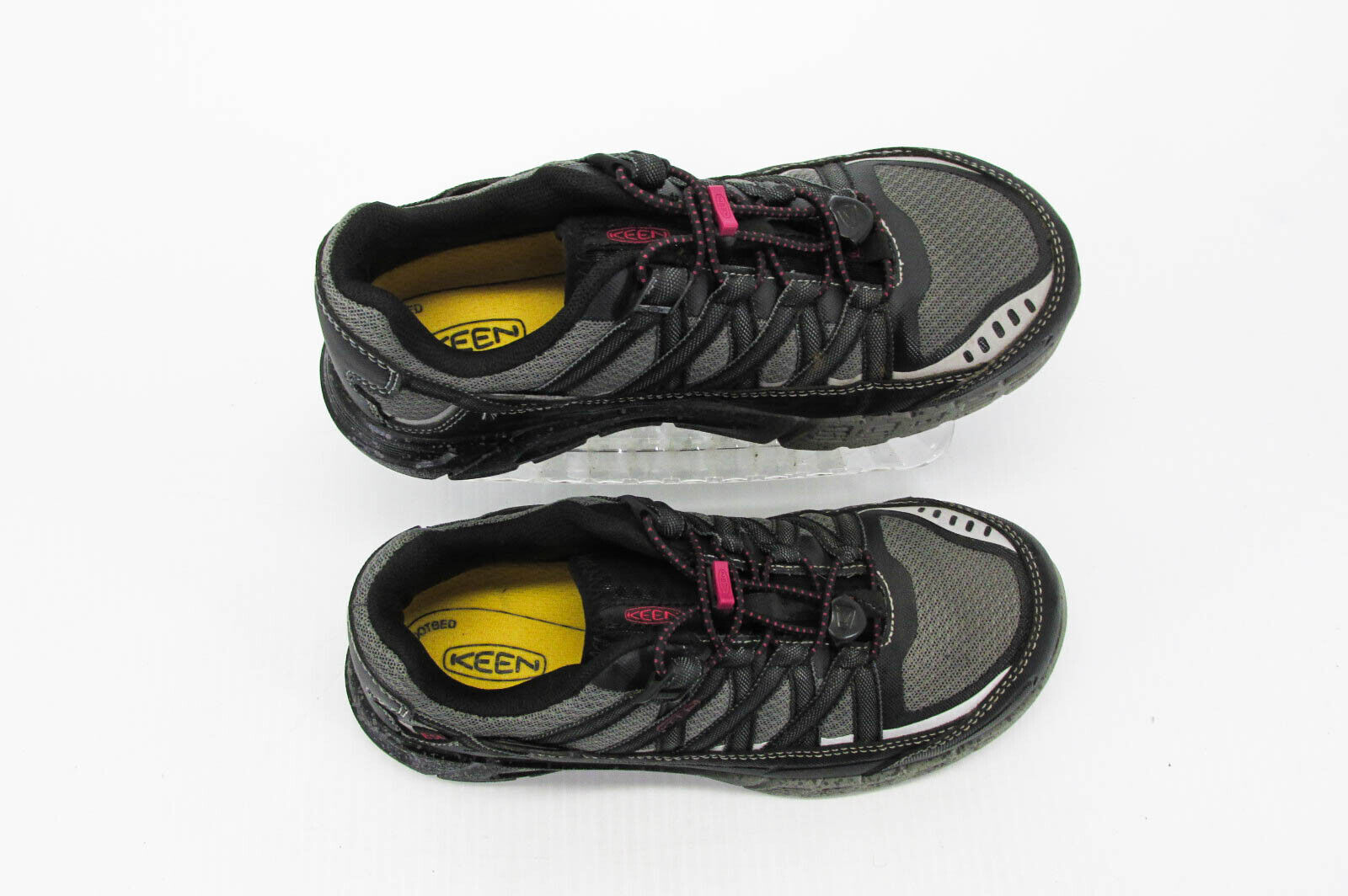 Scarpe donna Keen Asheville Utility taglia 7 5 ESD punta alluminio lavoro usate vq