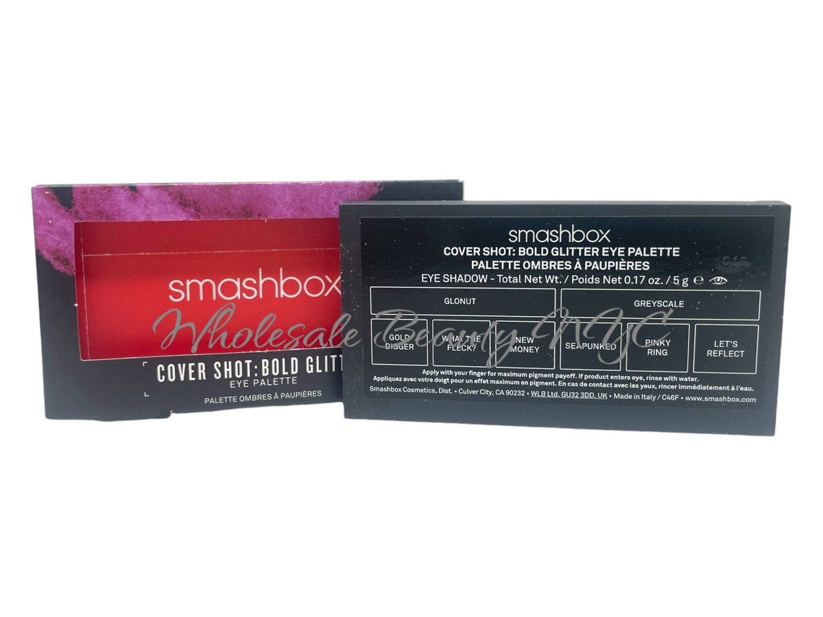 Smashbox Cover Shot: Bold Glitter Eye Palette 0.17 Oz/5 g New in