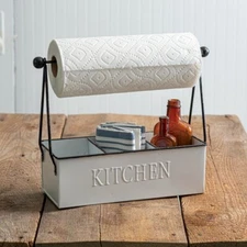 White Color Home And Kitchen Decor Multi Purpose Use Caddy