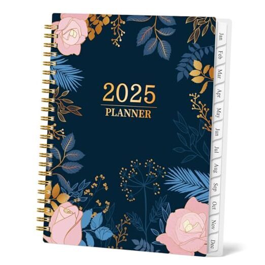2025 Planner Weekly and Monthly - Jan 2025 - Dec 2025, Medium(6.5