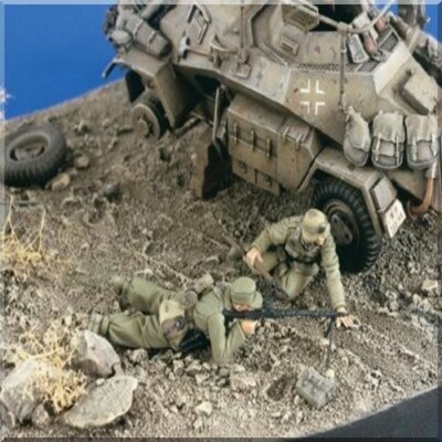 Verlinden Productions - Afica Corps MG Team 1:35 2151