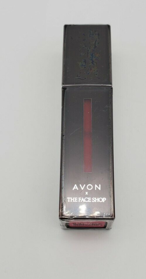 new Avon x face shop serum lip tint lipstick - tempting pink