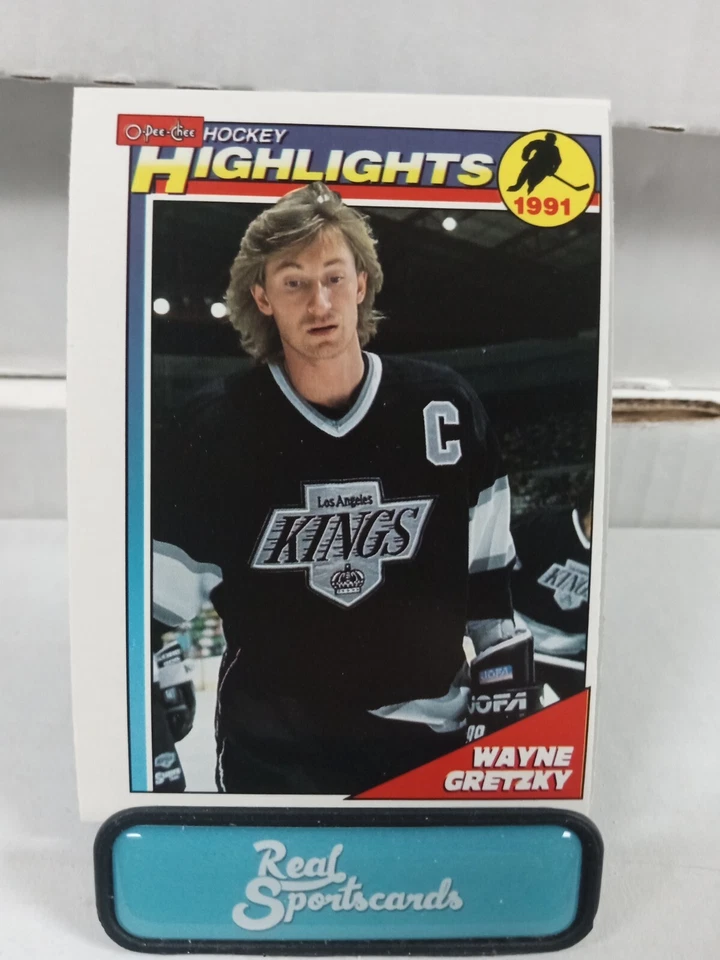 1991-92 O-Pee-Chee Hockey Pick Card - Rookies, Stars - Gretzky, Lemeiux, Roy - Image 2 of 4