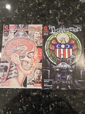 Triggerman Comic Issues 1 And 2 - Caliber 1996