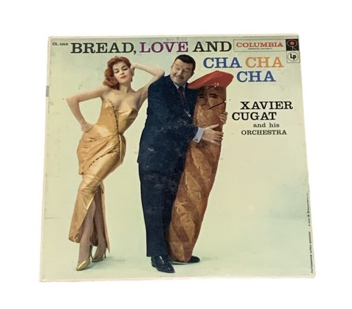 Xavier Cugat Bread Love and Cha Cha Cha LP Vinyl Columbia USA Original