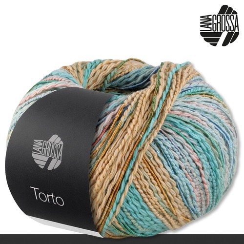 LANA GROSSA 50 G Torto Filato Estate Cotone Maglia Lana Filo 12 Colori - Foto 6 di 25