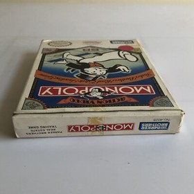 1991 Vintage MONOPOLY Nintendo NES Video Game With Box