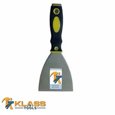 3-1/2" Putty Knife and Scraper with Plastic Handle by KlassTools