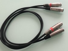 1 paio di cavi Belden XLR con connettori professionali SWC circa 1,25 m