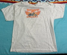 Harley Davidson T-Shirt by Dynamic Designs 2013 Biketoberfest Daytona Beach, FL